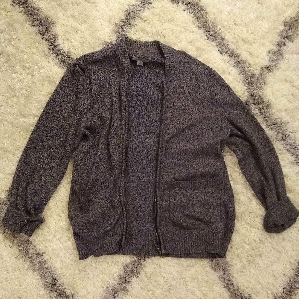 Charcoal cardigan